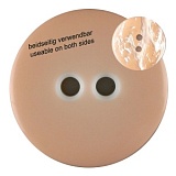 Пуговица двухсторонняя, размер 23мм, пластик, Dill, 342812/23-12