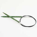 Спицы круговые "Dreamz" 5,5мм/80см, ламинированная береза, туманно-зеленый, KnitPro, 200271