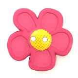 Пуговица, размер 28мм, пластик, Dill, 340555/28-10