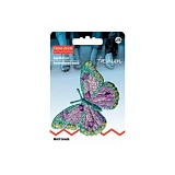 Термоаппликация эксклюзивная с бусинами "Бабочка" 52*80мм, Prym, 926165