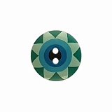 Пуговица, размер 15мм, пластик, Dill, 261403/15-30