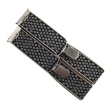 Подтяжки мужские эксклюзив M-L, 35мм/120см, темно-синий, 80%полиэстер, 20%эластодин 944351