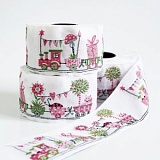 Купить недорого   Тесьма декоративная "Поезд", ширина 50мм, Acufactum Ute Menze,  в интернет магазине Фэмили хоби