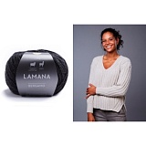 Bergamo /Бергамо/ пряжа Lamana (75% шерсть мериноса сверхтонкая, 25% бэби альпака), 10*25г/65м