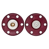 Кнопки пришивные, диаметр 25мм, металл/пластик,Union Knopf by Prym, U0019630025005401-15