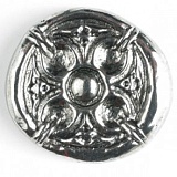 Пуговица, размер 30мм, металл, Dill, 370385/30-12