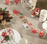 Купить недорого   Набор для вышивания "Рождественские эльфы с подарками" 40,5*10,5см, Acufactum, 24007-03  в интернет магазине Фэмили хобби