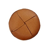 Пуговица на ножке, размер 20мм, коричневый, Union Knopf by Prym, U0039551020002001-25