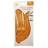 Спицы круговые укороченные "Knina Swivel" 5,5мм/40см, бамбук, натуральный, Tulip, KS-400550