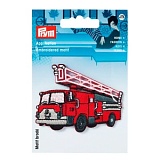 Термоаппликация "Пожарная машина" 55*70мм 925228