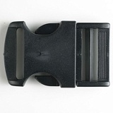 Пряжка-застежка, размер 30мм, пластик, Dill, 400904/30-12