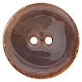 Пуговица с 2 отверстиями, размер 23мм, кокосовый орех, Union Knopf by Prym, U0048611023007401-10