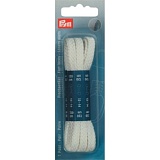 Плоские шнурки для ботинок 8 x 1200 мм белый цв. 974733