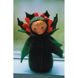 Набор для шитья вальдорфской куклы "Маленькая Пуансетия", De Witte Engel, A36200