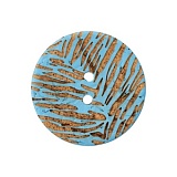 Пуговица с 2 отверстиями, размер 30мм, кокосовый орех, Union Knopf by Prym, U0453845030006401-15