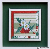 Купить недорого   Набор для вышивания "Рождественский букет" 17,5*17,5см, Acufactum Ute Menze, 2471  в интернет магазине Фэмили хобби