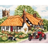 Купить недорого   Набор для вышивания Anchor "Village of Welford" 25*31см, MEZ Венгрия, PCE869  в интернет магазине Фэмили хобби