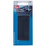 Расширитель пояса с пуговицей 80*35мм (80% хлопок, 20% полиэстер), черный, Prym, 417610