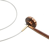 Тросик для съемных спиц Lantern Moon, длина 33(50)см-2шт, заглушки 2шт, ключик, KnitPro, 350611