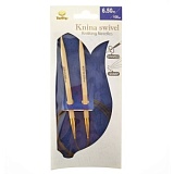 Спицы круговые "Knina Swivel" 6,5мм/100см, бамбук, натуральный, Tulip, KS-1000650