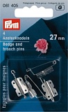 Булавки 27мм для бантов и значков, пришивные, Prym, 081405