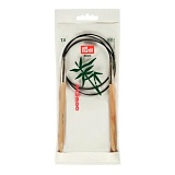 Спицы круговые "Bamboo" с гибкой фиолетовой леской 7мм/80см, Prym, 221511