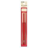 Крючок для вязания с ручкой "ETIMO Red" 6,5мм, алюминий/пластик, красный, Tulip, TED-105e